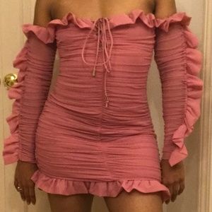 Date night ruffle dress